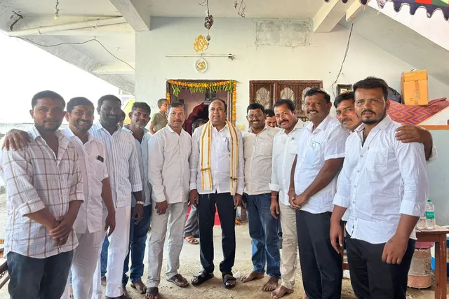 కాంగ్రెస్ శ్రేణులతో ఎమ్మెల్యే భూపతిరెడ్డి ఆత్మీయ భేటీ