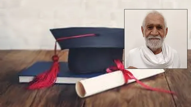 81 வயதில் முதுகலைப் பட்டம் பெற்ற முன்னாள் ராணுவ வீரர் லால் சந்த் கோதாரா