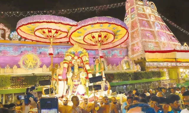 రేపే తిరుమలలో పౌర్ణమి గరుడ సేవ