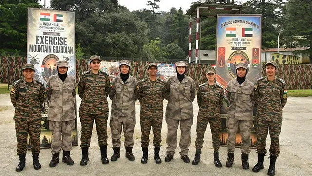 இந்தியா-ஐக்கிய அரபு அமீரகம் இடையேயான கூட்டு ராணுவ பயிற்சி தொடங்கியது