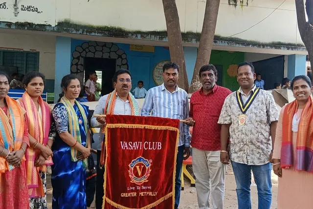 మెట్‌పల్లిలో వాసవి క్లబ్ ఆధ్వర్యంలో పిల్లలకు క్రీడా పోటీలు