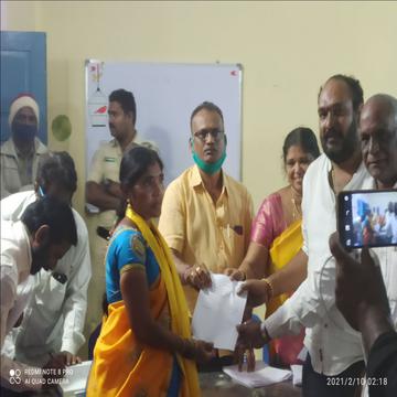 కోల్లూరులో టీడీపీ అభ్యర్థి గెలుపు